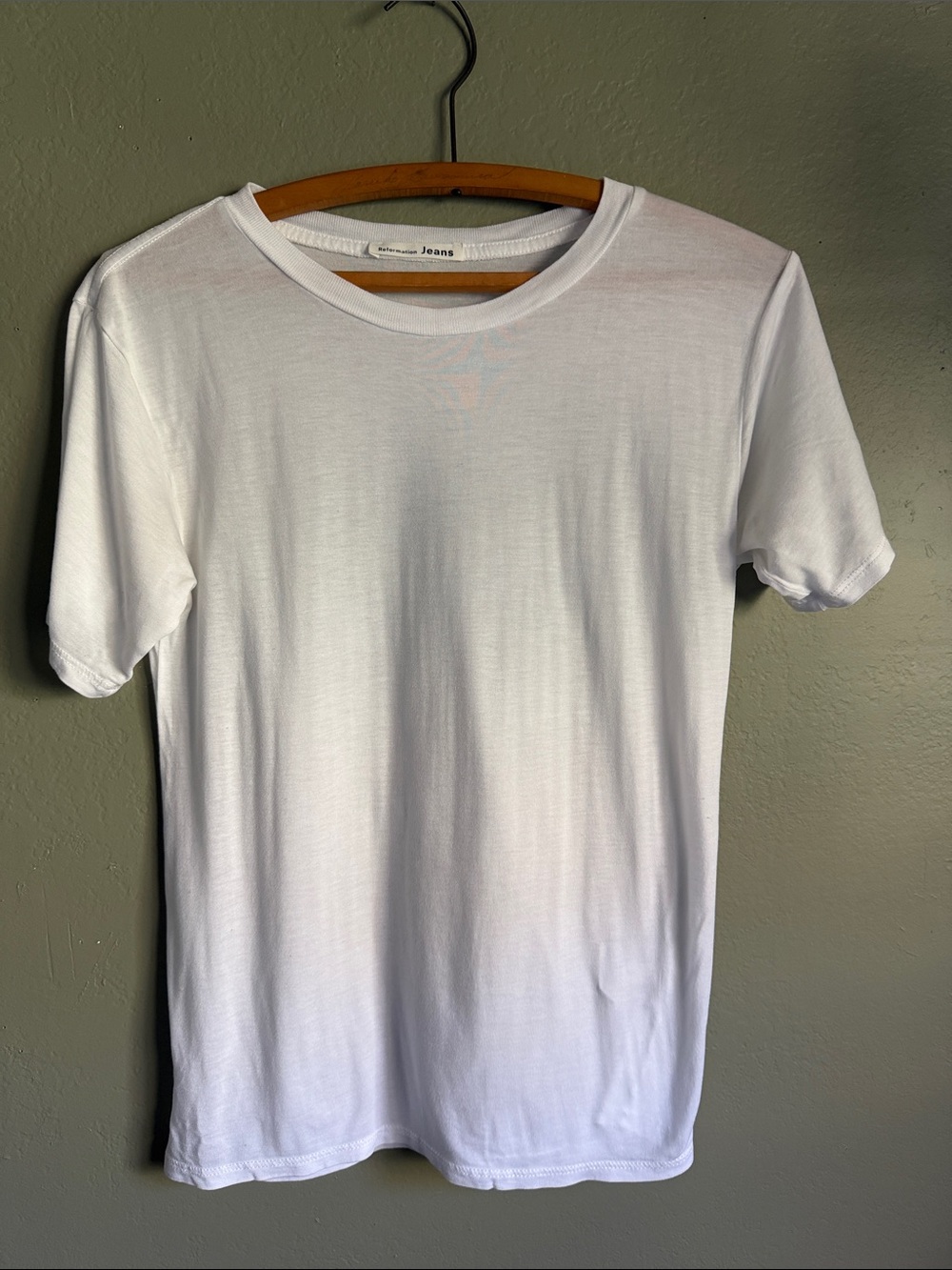 White Reformation Tee